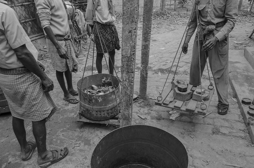 Fish Harvesting - Photo Series By Indian Photographer Ritesh Roy Chowdhury